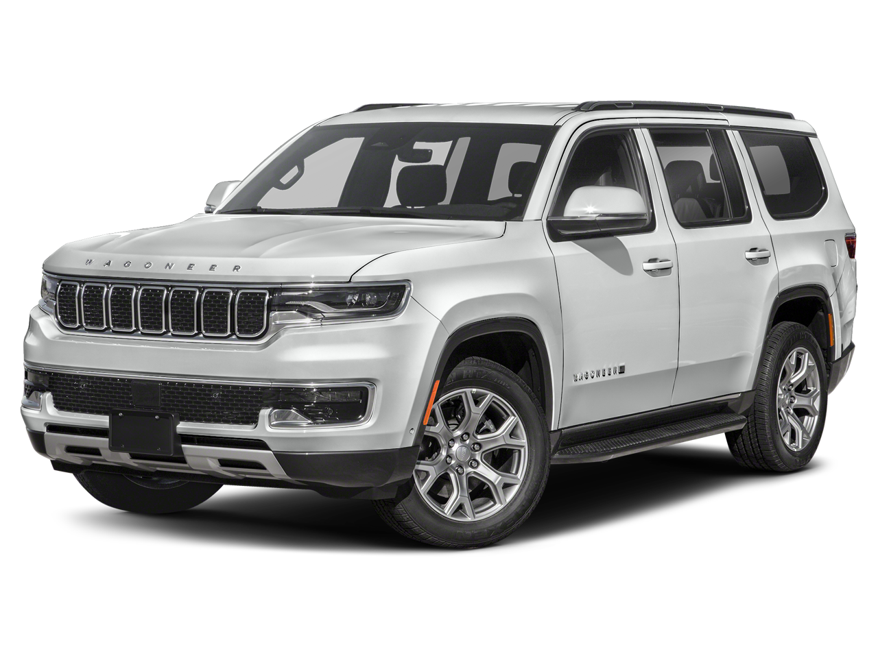 2023 Jeep Wagoneer Series I in Bright White Clearcoat — front three-quarter view