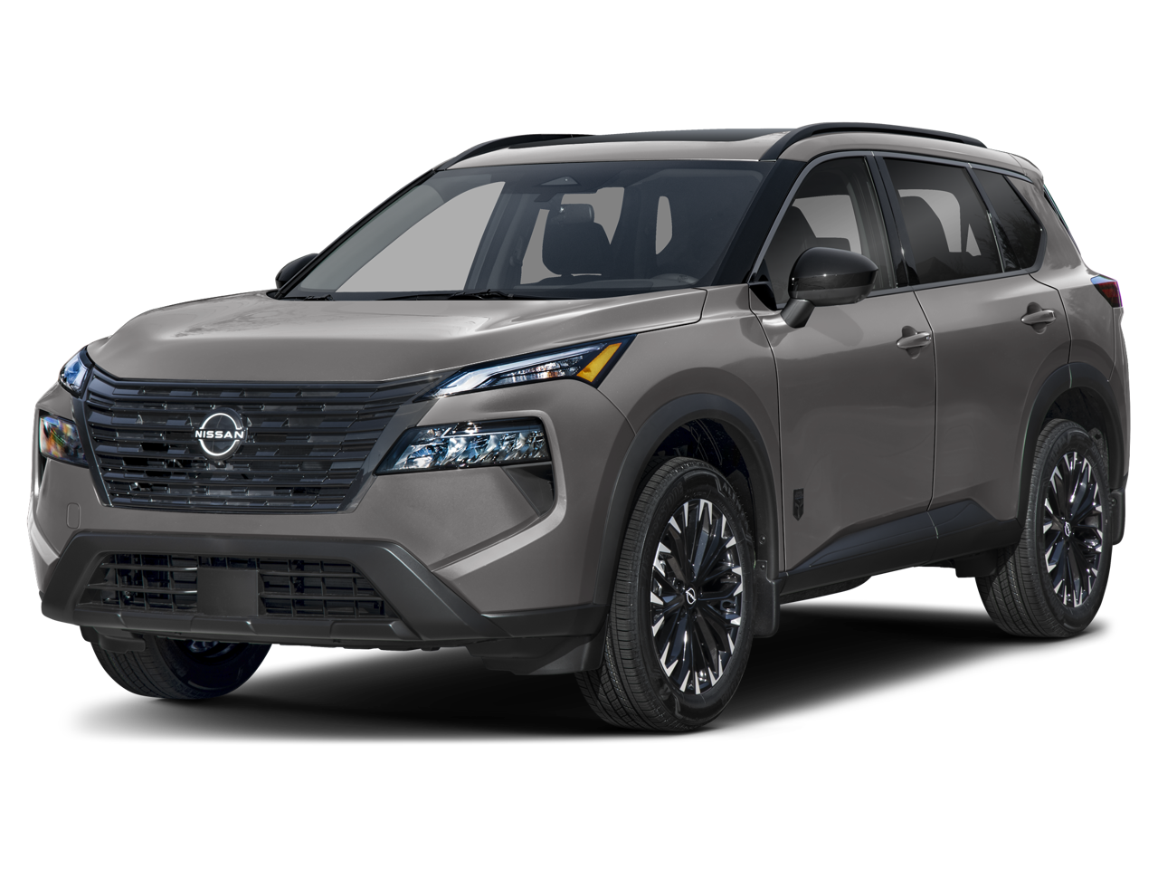 2026 Nissan Rogue Dark Armor in EVEREST WHITE P — front three-quarter view